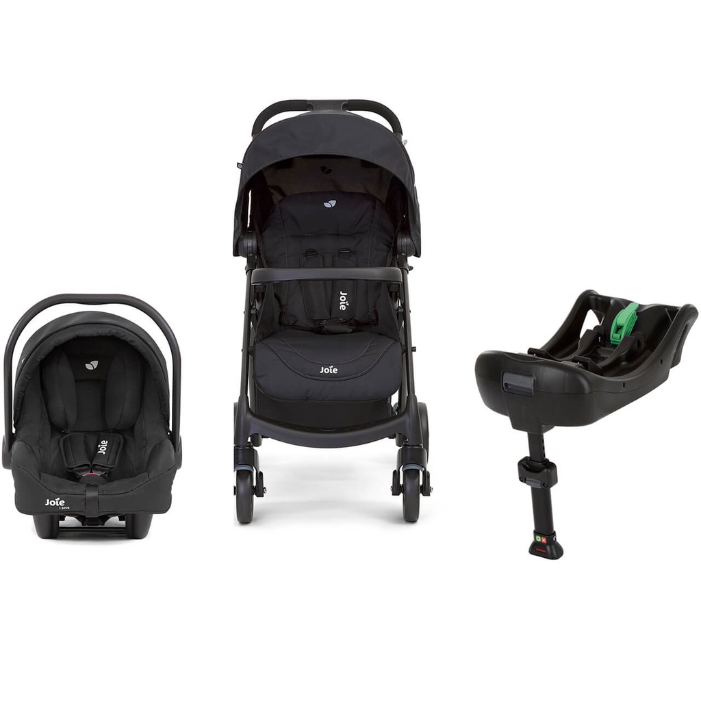 Joie i-Muze Lx Travel System with Base Shale