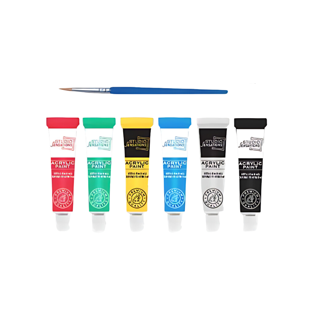 Paint Your Own 3 Mini-Canvas Kit – Tropical Birds