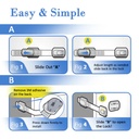Jool Baby Multi-Use Safety Strap Locks 4pk
