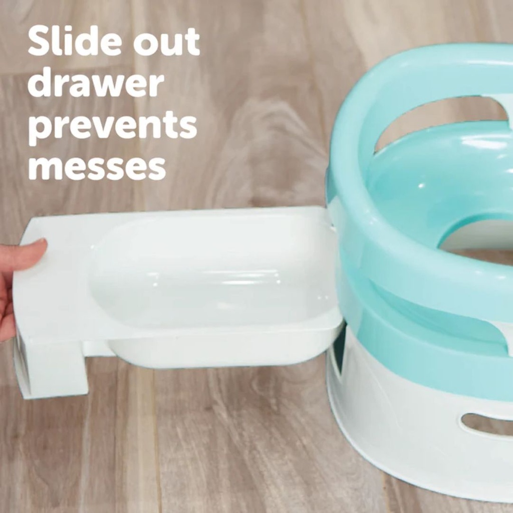 Jool Baby Potty Chair with Handles Gray