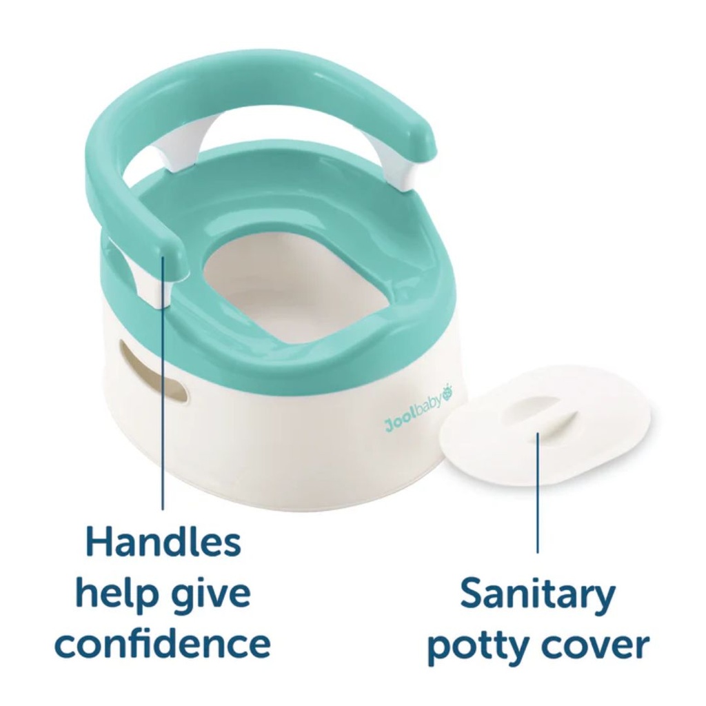 Jool Baby Potty Chair with Handles Gray