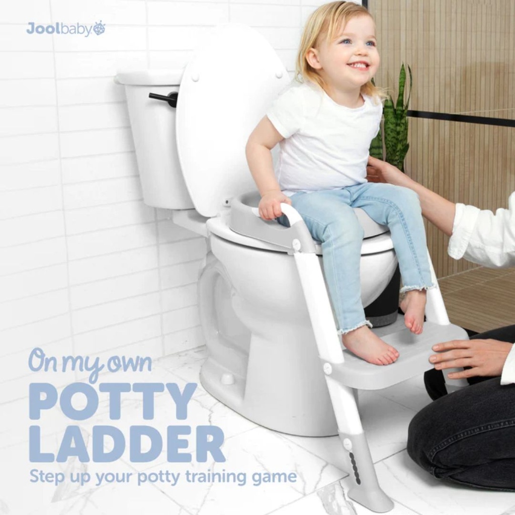 Jool Baby Potty Ladder Gray