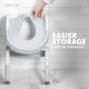 Jool Baby Potty Ladder Gray
