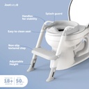 Jool Baby Potty Ladder Gray