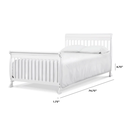 Kalani Full Size Conversion Kit White