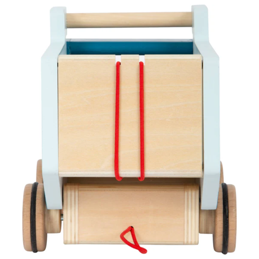 Wooden Pull-Along Dump Truck