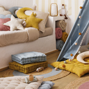 Floor Cushion Blue