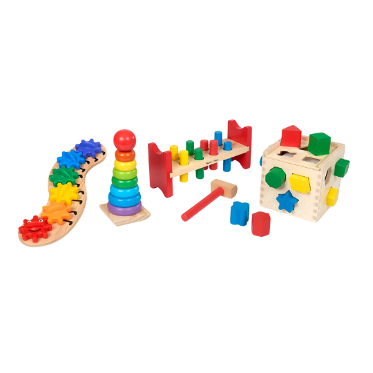 Melissa & Doug Classic Rainbow Learning Toys