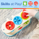 Melissa & Doug Match and Push Spinning Tops