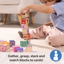 Melissa & Doug Ms. Rachel Blocks + Activity Cards
