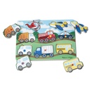 Melissa & Doug Peg Puzzle Vehicles