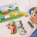Melissa & Doug Peg Puzzle Vehicles