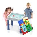 PicassoTiles Building Blocks Activity Center Table Set