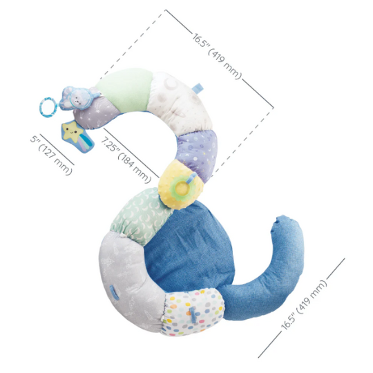2-in-1 Tummy Time & Seated Support Space