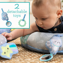 2-in-1 Tummy Time & Seated Support Space