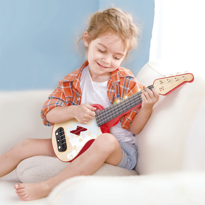 Learn with Lights Ukulele Red