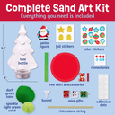 Sand Art Christmas Tree