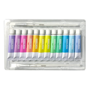 Paintology Acrylic Paints and Brush Set Pastel Colors 14pc