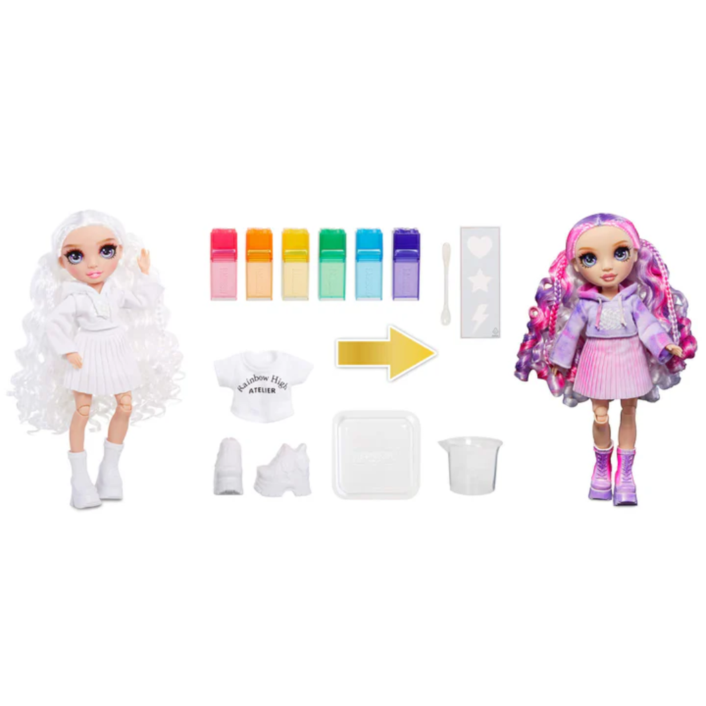 Rainbow High WaterColor & Create Doll Assorted