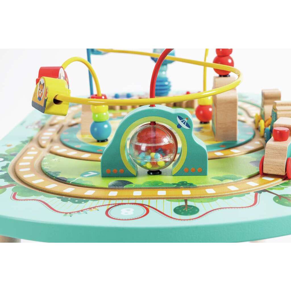 Twisting Railway Maze Table