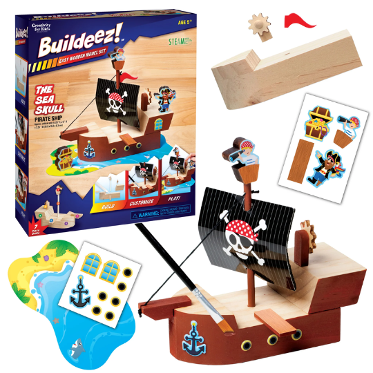 Buildeez! Pirate Ship The Sea Skull