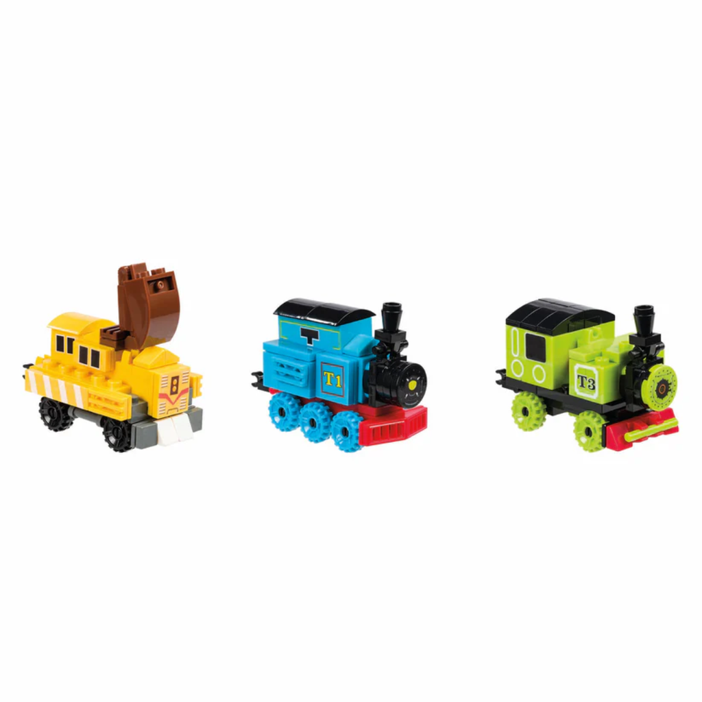 Holiday Building Blocks Train Set