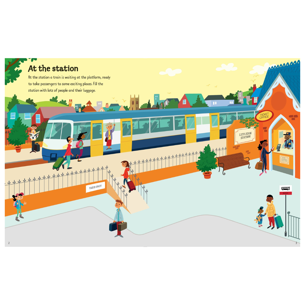 First Sticker Book Travel