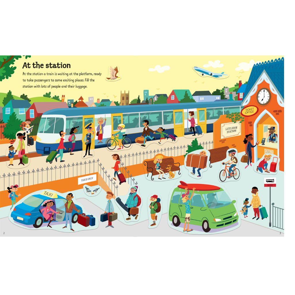 First Sticker Book Travel