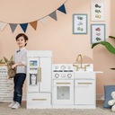 Little Chef Charlotte Modern Play Kitchen White and Gold