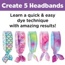 Ice-Dye Knotted Headbands