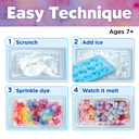 Ice-Dye Knotted Headbands