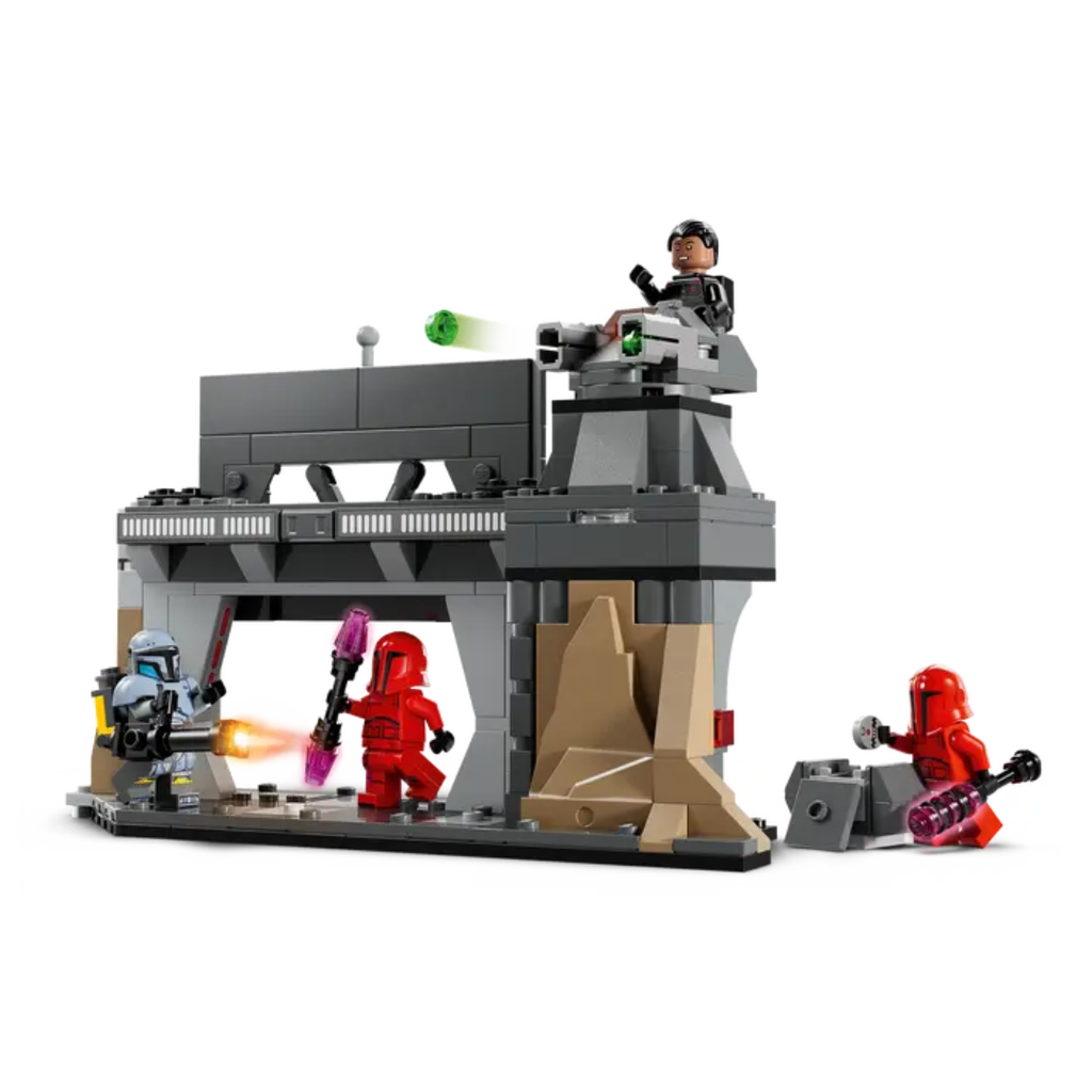 Lego Star Wars Paz Vizsla and Moff Gideon Battle