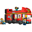 Lego City Red Double-Decker Sightseeing Bus