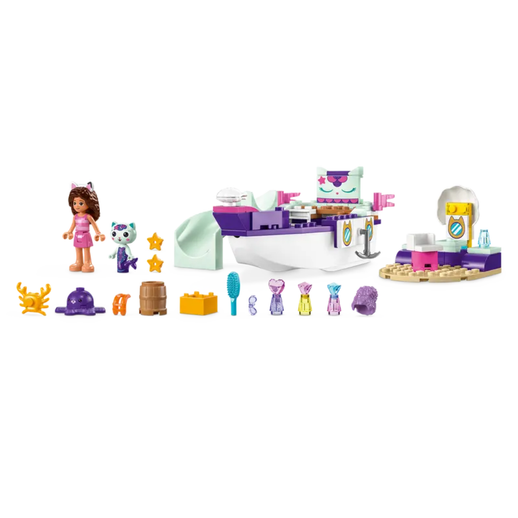 Lego Gabby's Dollhouse Gabby & MerCat's Ship & Spa