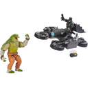 Batman Batcycle with Figure 4 inch
