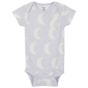 Gerber Onesies Grey Moons 3pk 6-9M