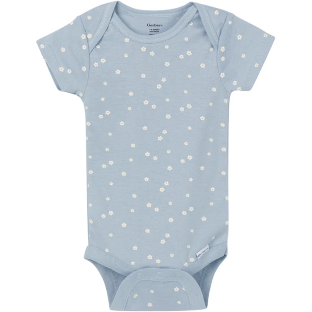 Gerber Onesies Retro Floral 3pk NB