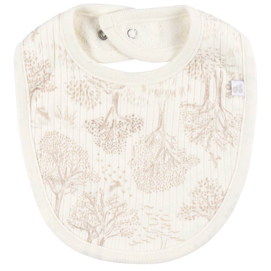 Just Born Bibs 3pk Tan