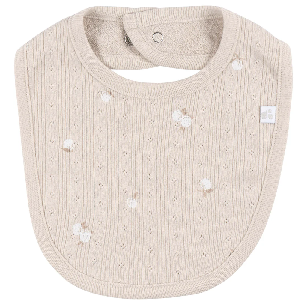 Just Born Bibs 3pk Tan