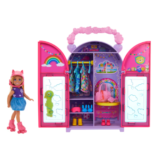 Barbie Chelsea Doll & Closet Playset