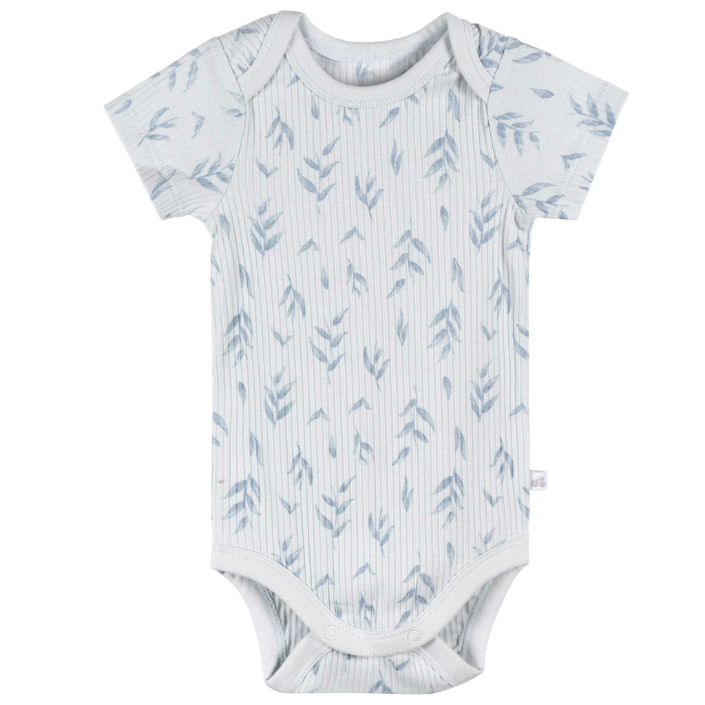 Just Born Bodysuits Blue 6-9M 3pk