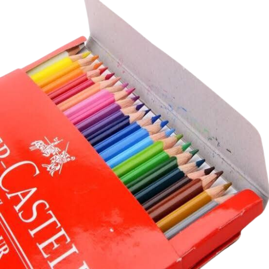 Faber Castell Triangular Colored EcoPencils 24ct