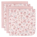 Just Born Flannel Blanket Pink 4pk