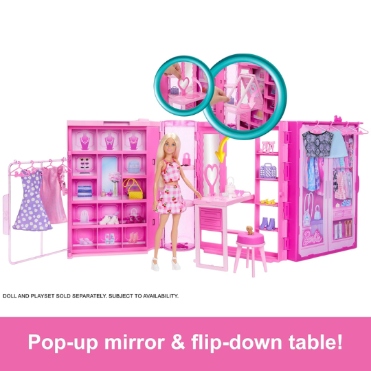 Barbie Dream Closet and Doll Playset