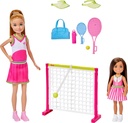 Barbie Family Chelsea and Stacie Tennis Playset