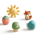 Itzy Bitzy Puppets Bath Toy Set