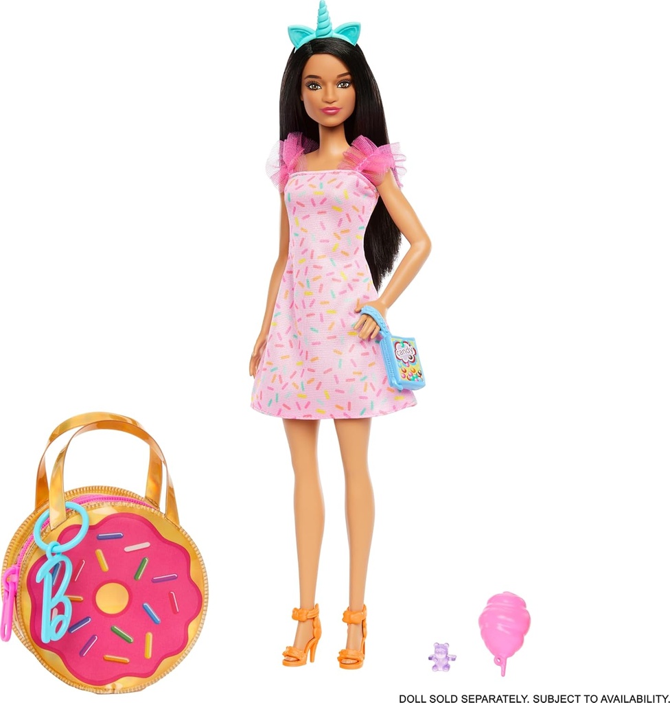 Barbie Fashion Bag & Accessories Donut