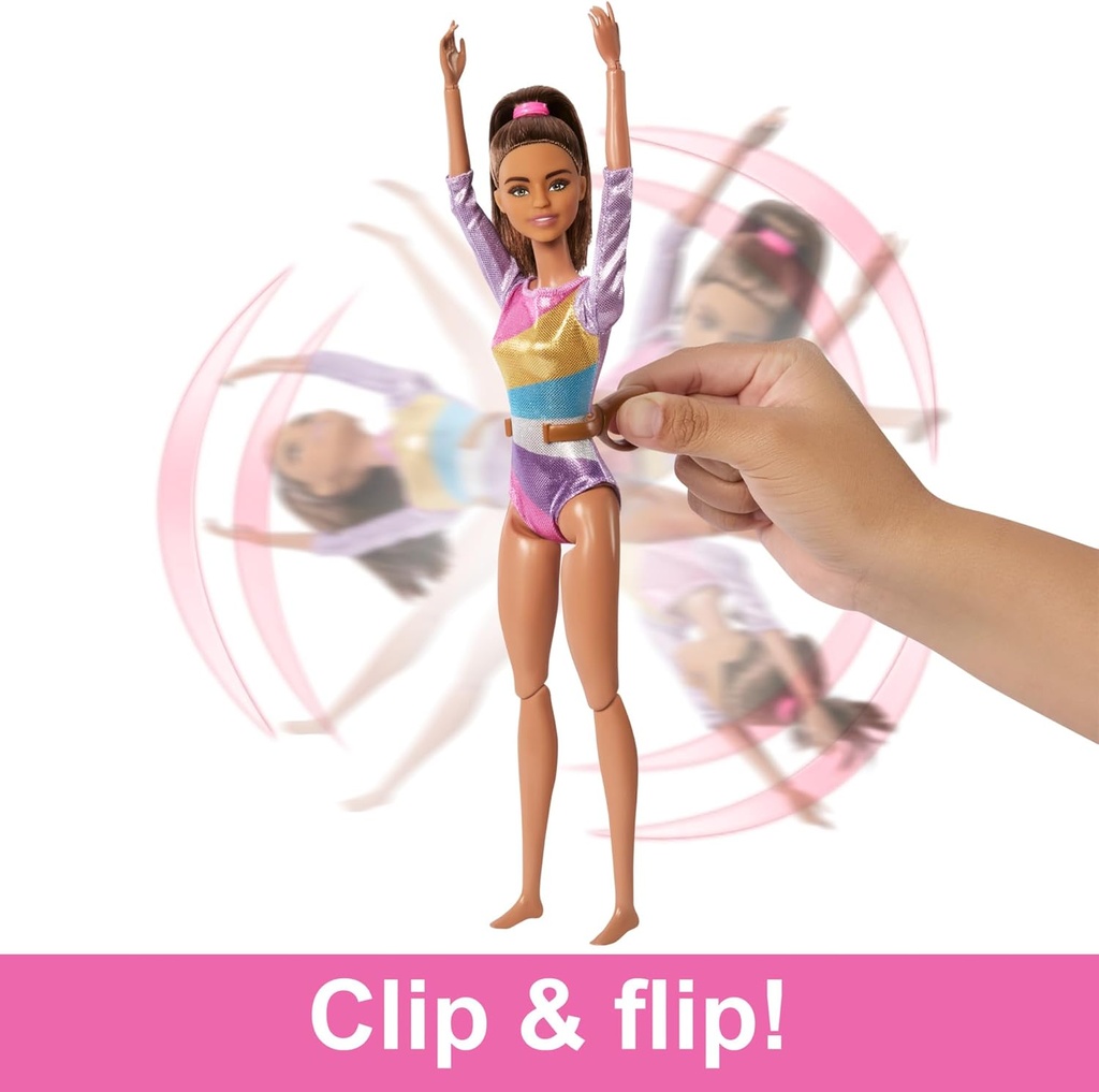 Barbie Gymnastics Playset Brunette