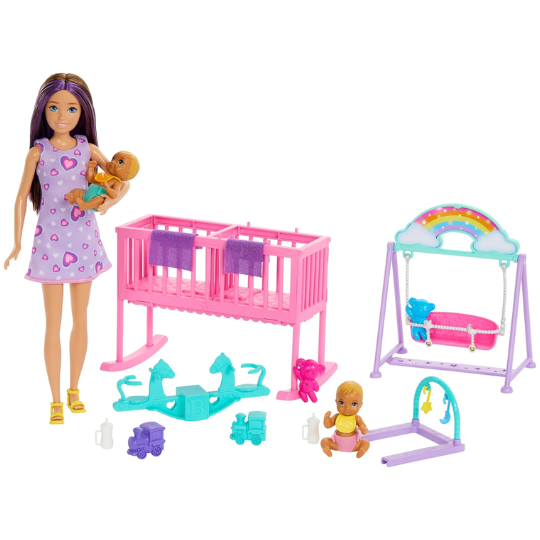 Barbie Skipper Doll & Nursery Playset