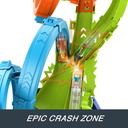 Hot Wheels 4-Loop Crashout Track Set